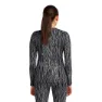 Icebreaker Merino 260 Tech Vertex Crewe Delta Lines Aop Langarm-baselayer