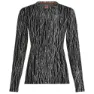 Icebreaker Merino 260 Tech Vertex Crewe Delta Lines Aop Langarm-baselayer