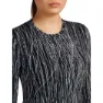 Icebreaker Merino 260 Tech Vertex Crewe Delta Lines Aop Langarm-baselayer