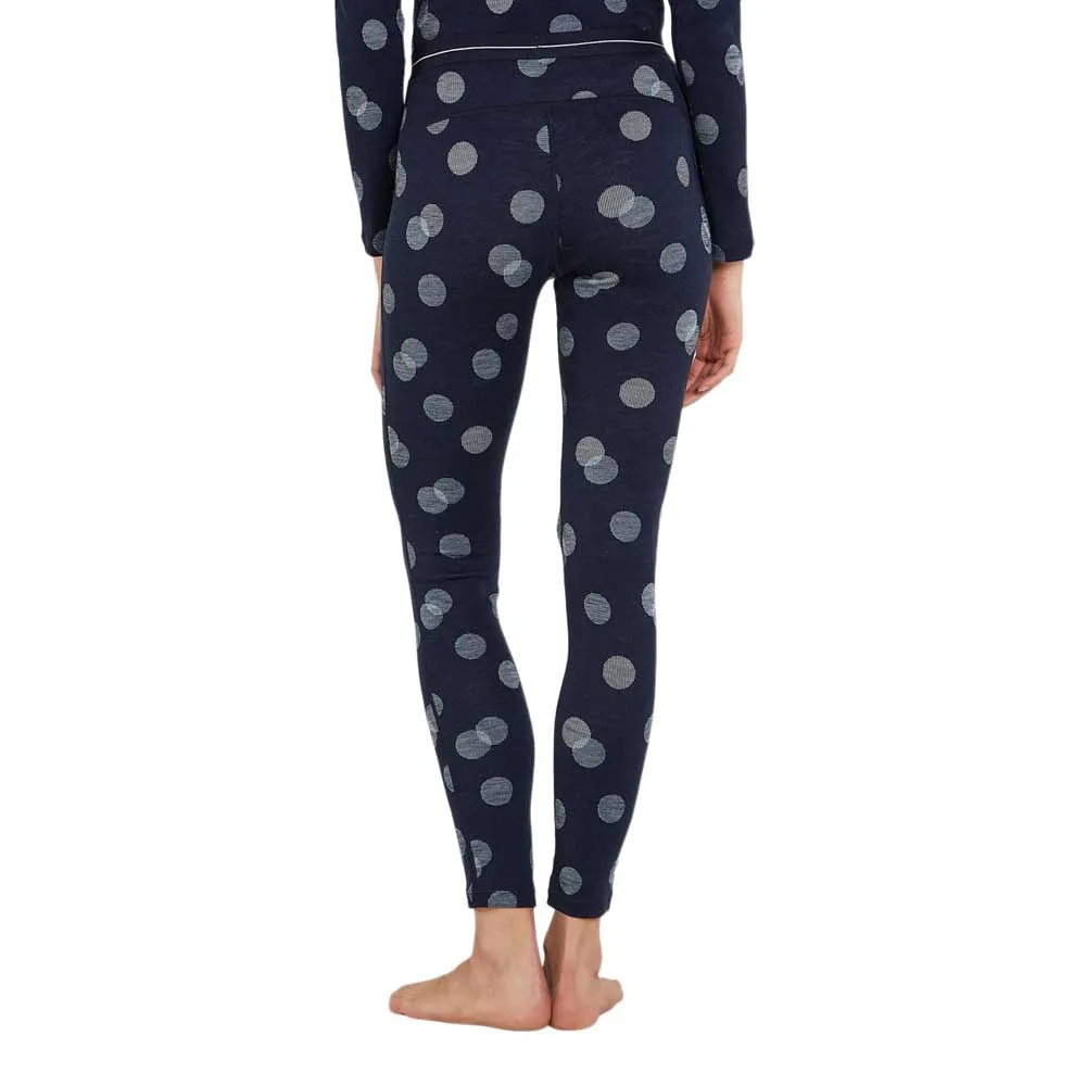 Icebreaker Merino 260 Vertex Falling Flakes Leggings, Midnight navy / snow / j Icebreaker Merino 260 Vertex Falling Flakes Leggings, Midnight navy / snow / j