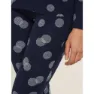 Icebreaker Merino 260 Vertex Falling Flakes Leggings, Midnight navy / snow / j