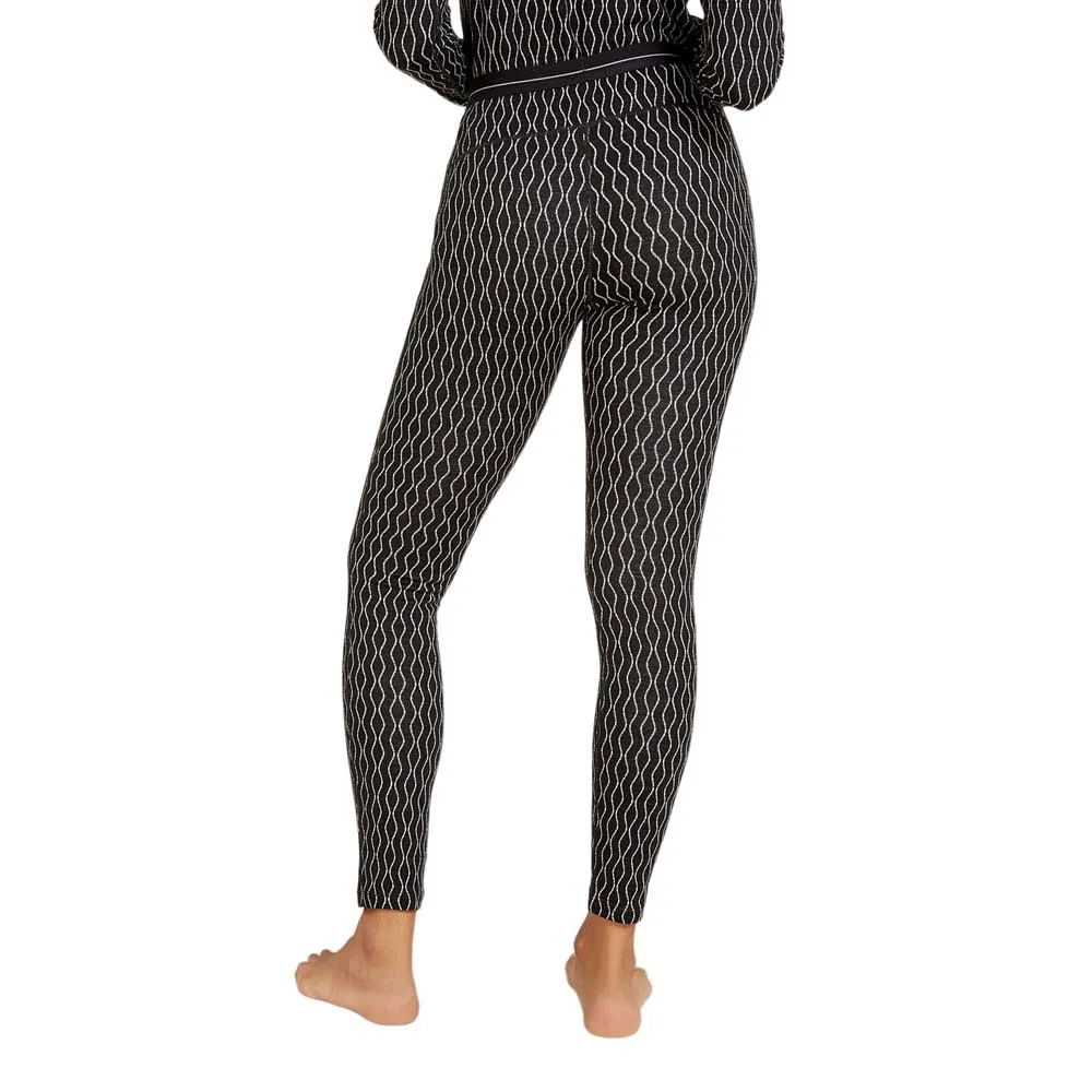 Icebreaker Merino 260 Vertex On-piste Leggings, Black / snow / j Icebreaker Merino 260 Vertex On-piste Leggings, Black / snow / j
