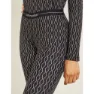 Icebreaker Merino 260 Vertex On-piste Leggings, Black / snow / j