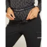 Icebreaker Merino 260 Vertex On-piste Leggings, Black / snow / j