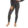 Icebreaker Merino 260 Vertex On-piste Leggings, Black / snow / j