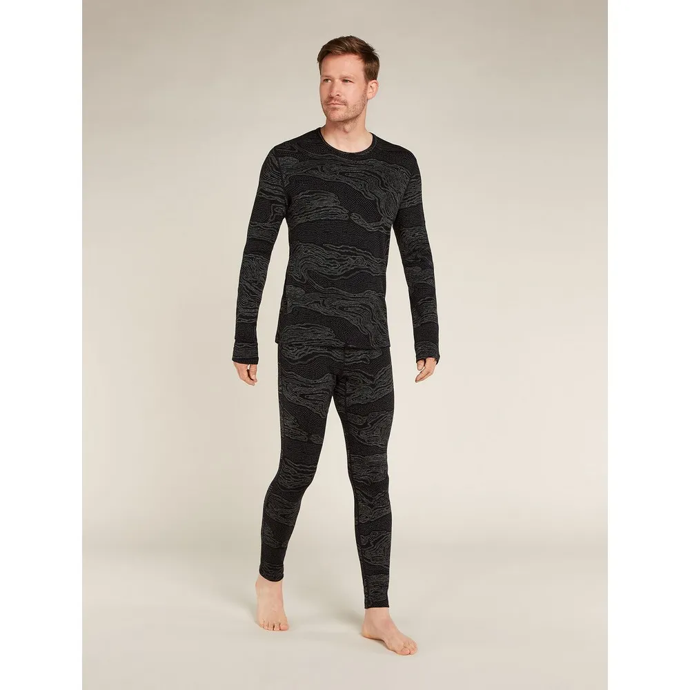 Icebreaker Merino 260 Vertex Snow Guide Langarm-baselayer