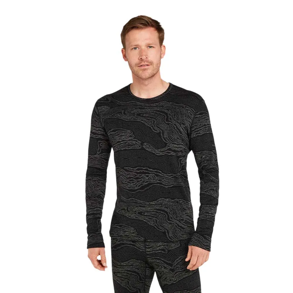 Icebreaker Merino 260 Vertex Snow Guide Langarm-baselayer