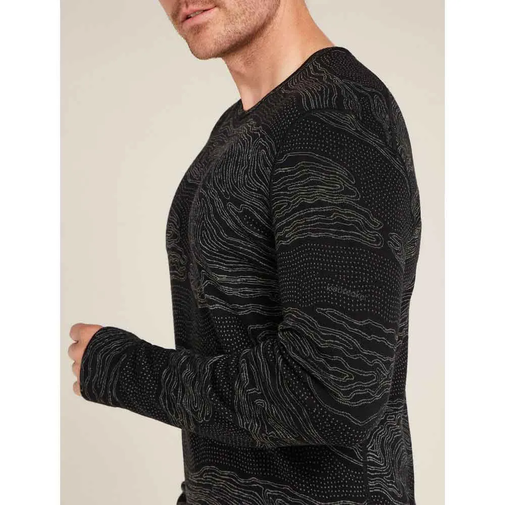 Icebreaker Merino 260 Vertex Snow Guide Langarm-baselayer
