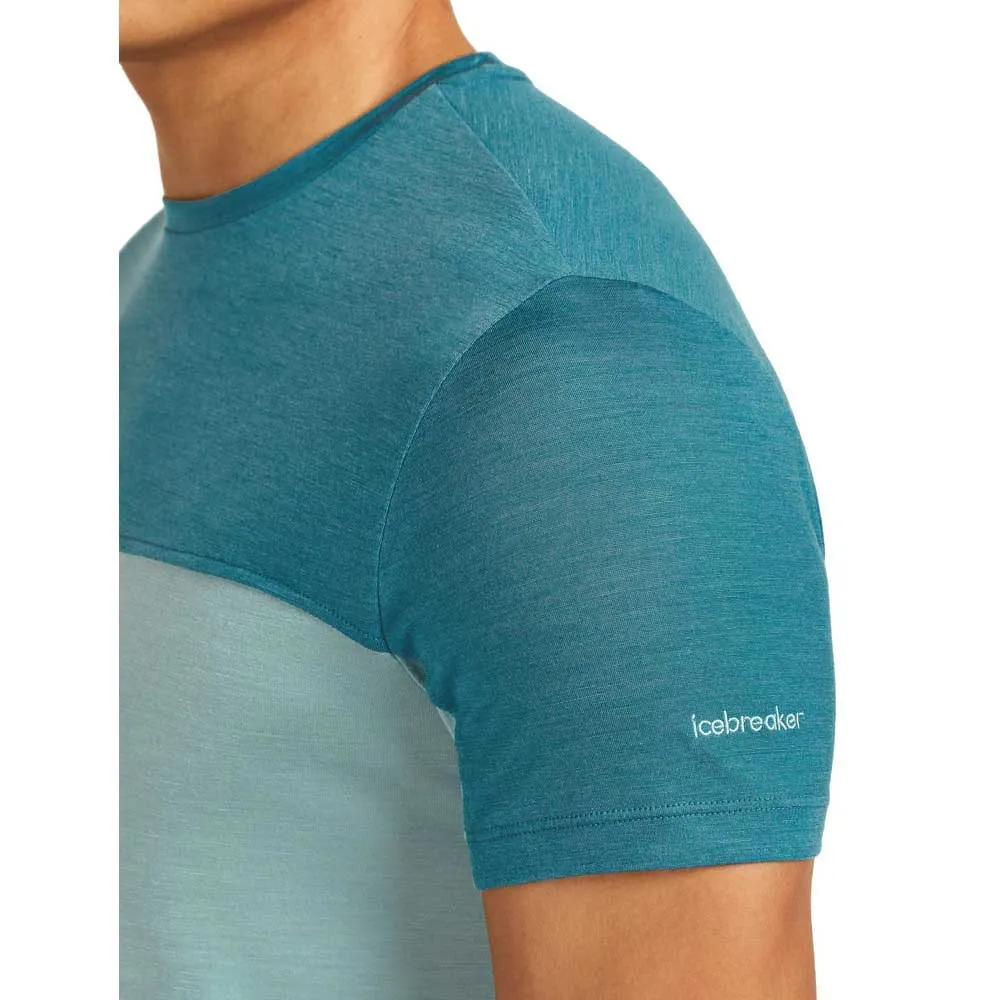 Icebreaker Merino Blend 125 Cool-lite™ Sphere Colour Block Kurzarm-t-shirt Icebreaker Merino Blend 125 Cool-lite™ Sphere Colour Block Kurzarm-t-shirt