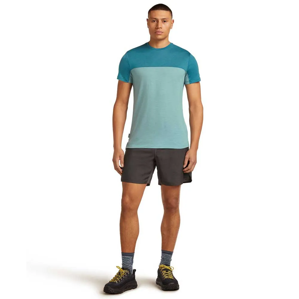 Icebreaker Merino Blend 125 Cool-lite™ Sphere Colour Block Kurzarm-t-shirt Icebreaker Merino Blend 125 Cool-lite™ Sphere Colour Block Kurzarm-t-shirt
