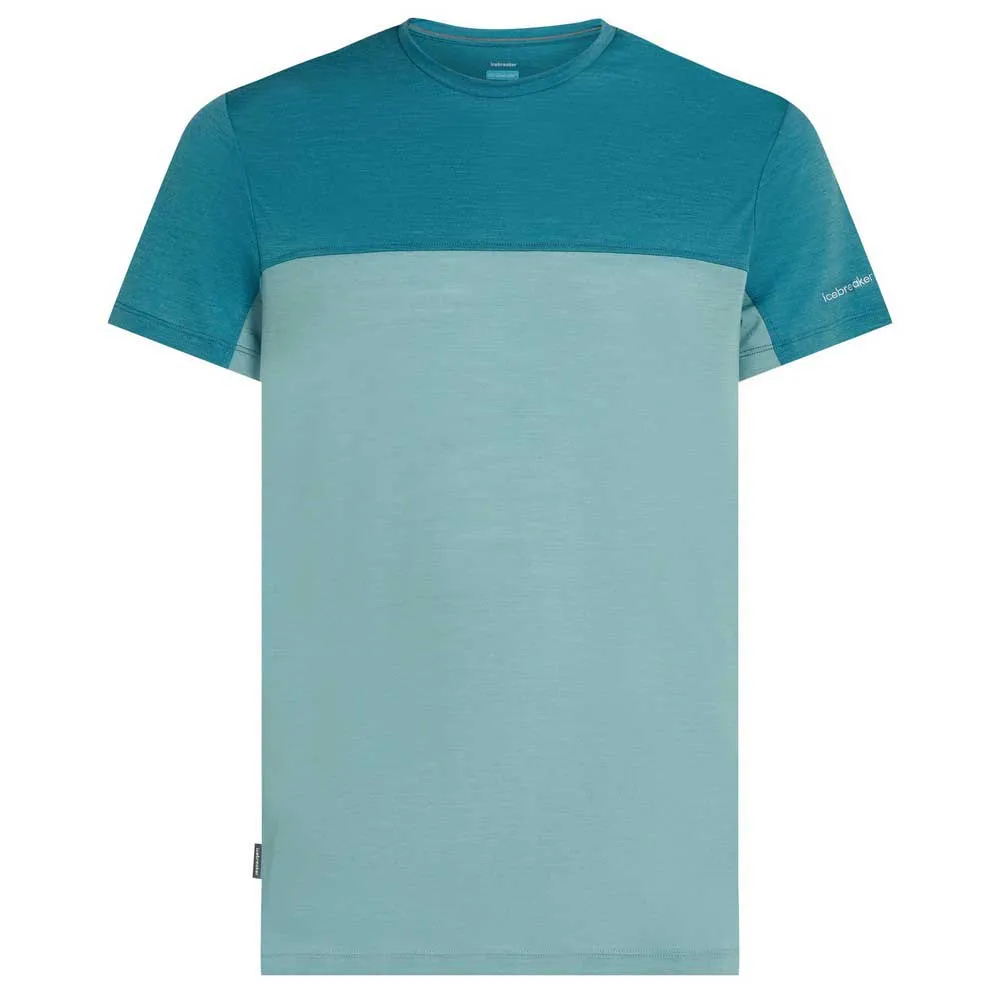 Icebreaker Merino Blend 125 Cool-lite™ Sphere Colour Block Kurzarm-t-shirt Icebreaker Merino Blend 125 Cool-lite™ Sphere Colour Block Kurzarm-t-shirt