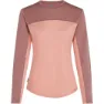 Icebreaker Merino Blend 125 Cool-lite™ Sphere Colour Block Langarm-t-shirt, Blush / summit / cb