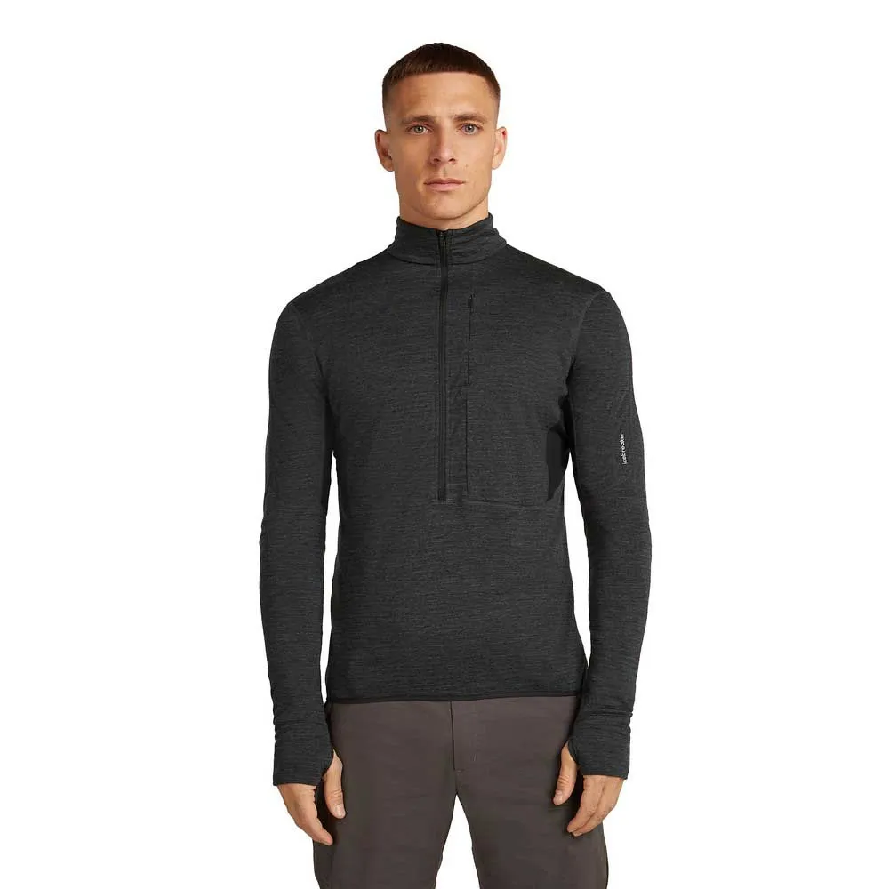 Icebreaker Merino Blend 200 Realfleece™ Descender Halbreißverschluss-sweatshirt male