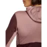 Icebreaker Merino Blend 200 Realfleece™ Descender Reißverschlusspullover female, Summit / java / acid pink / cb