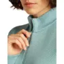 Icebreaker Merino Blend 260 Waffle Knit Wander Halbreißverschluss-sweatshirt, Hydro