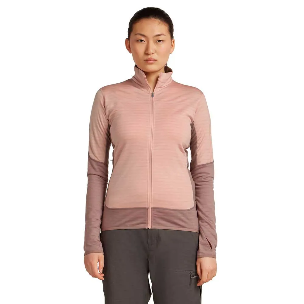Icebreaker Merino Blend 300 Realfleece™ Descender Reißverschlusspullover