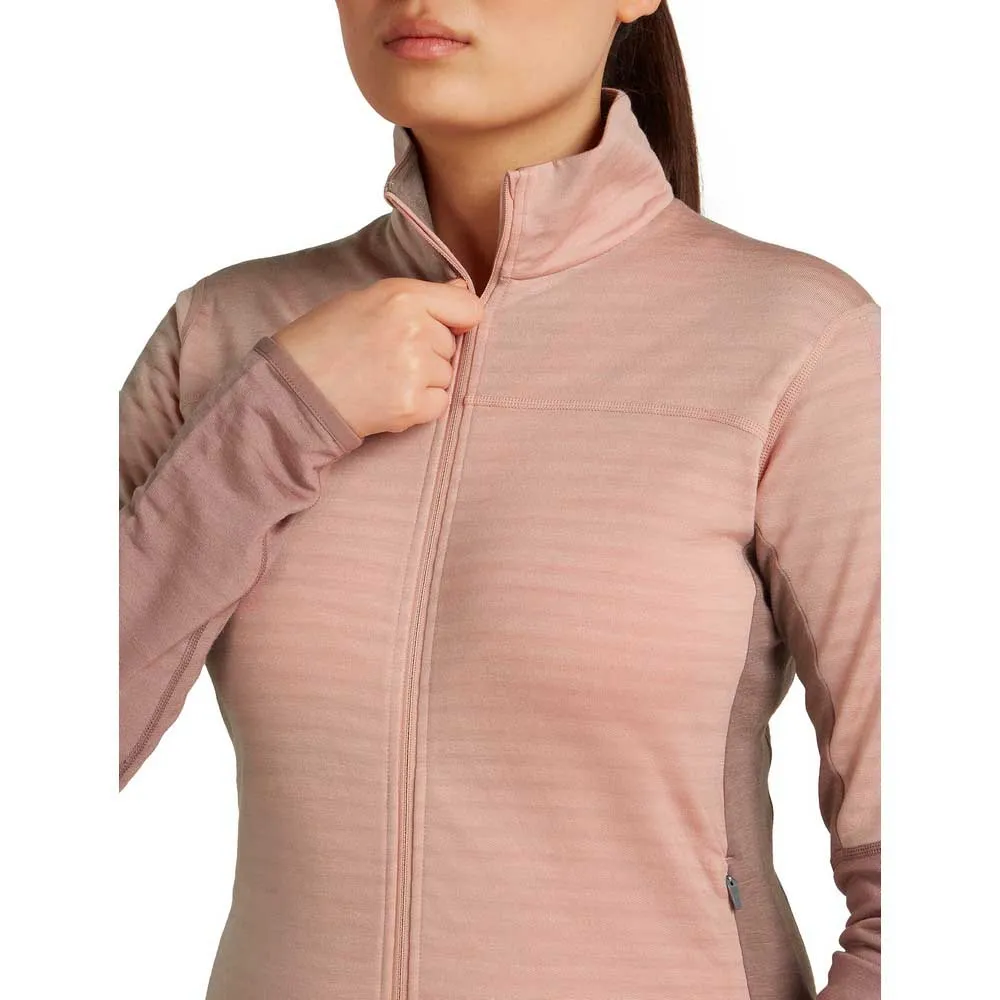 Icebreaker Merino Blend 300 Realfleece™ Descender Reißverschlusspullover