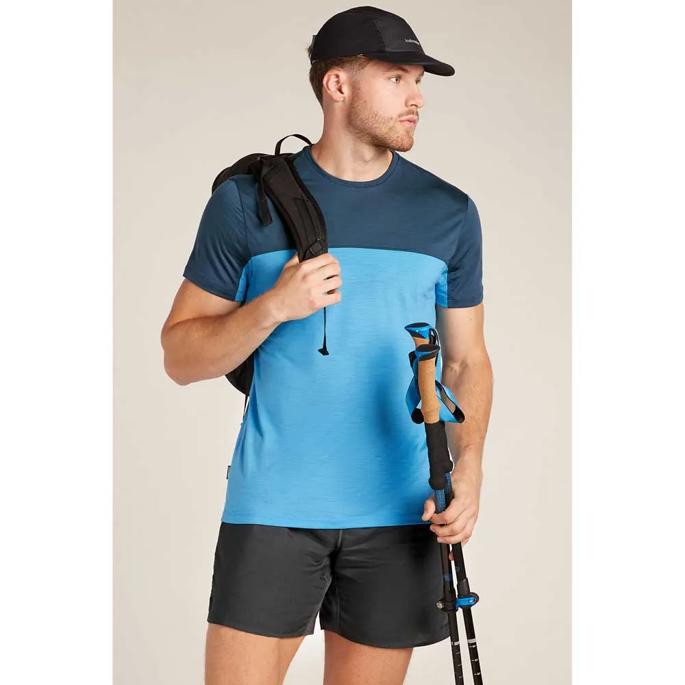 Icebreaker Merino Cool Lite Sphere Iii Colourblock Kurzarm-t-shirt Icebreaker Merino Cool Lite Sphere Iii Colourblock Kurzarm-t-shirt