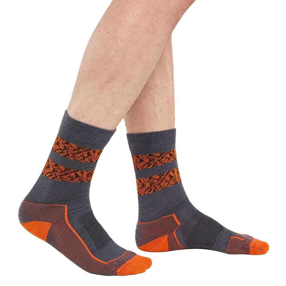 Icebreaker Merino Hike+ Light Crew Natural Summit Socken Icebreaker Merino Hike+ Light Crew Natural Summit Socken