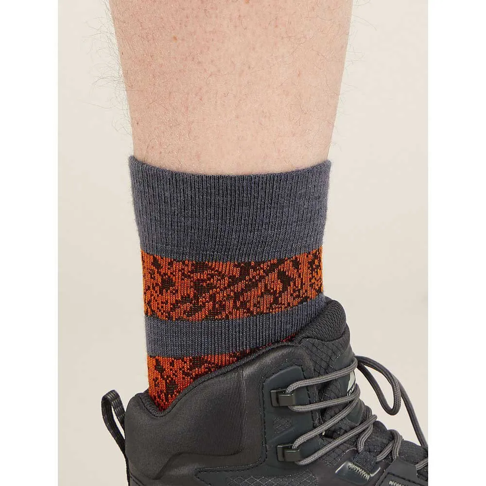 Icebreaker Merino Hike+ Light Crew Natural Summit Socken Icebreaker Merino Hike+ Light Crew Natural Summit Socken