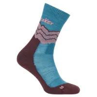 Icebreaker Merino Hike+ Medium Across The Peaks Crew-socken Icebreaker Merino Hike+ Medium Across The Peaks Crew-socken