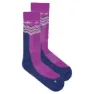 Icebreaker Merino Hike+ Medium Crew Across The Peaks Socken