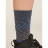 Icebreaker Merino Hike+ Medium Crew Sunrise Socken, Dawn / ray / baja / feldspar