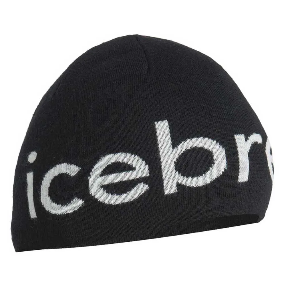 Icebreaker Merino Mütze, Black / ecru heather Icebreaker Merino Mütze, Black / ecru heather