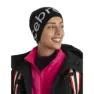 Icebreaker Merino Mütze, Black / ecru heather