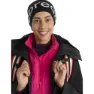 Icebreaker Merino Mütze, Black / ecru heather