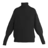 Icebreaker Seevista Funnel Neck Merino Pullover, Black