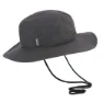 Icebreaker Shell+ Cotton Windbreaker Wide Brim Kappe, Obsidian