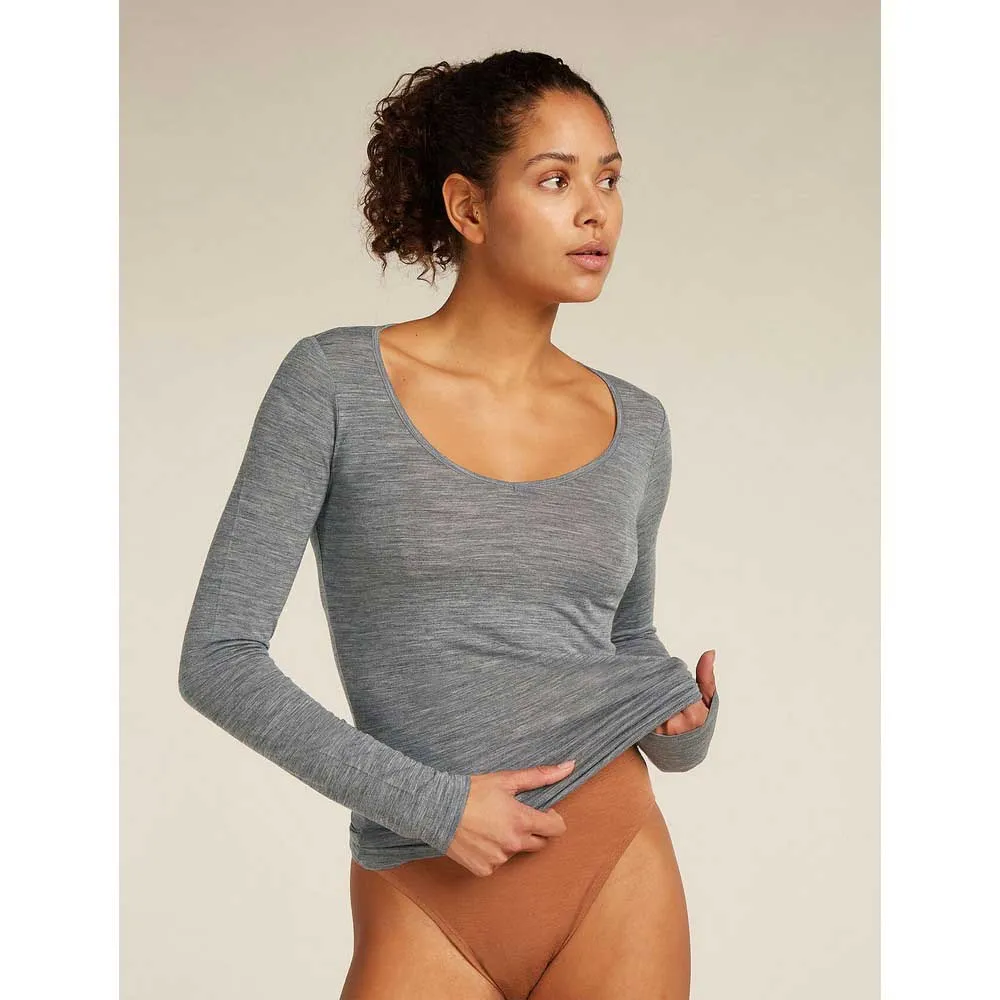 Icebreaker Siren Sweetheart Langarm-baselayer