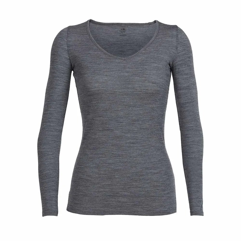 Icebreaker Siren Sweetheart Merino Langarm-baselayer Icebreaker Siren Sweetheart Merino Langarm-baselayer