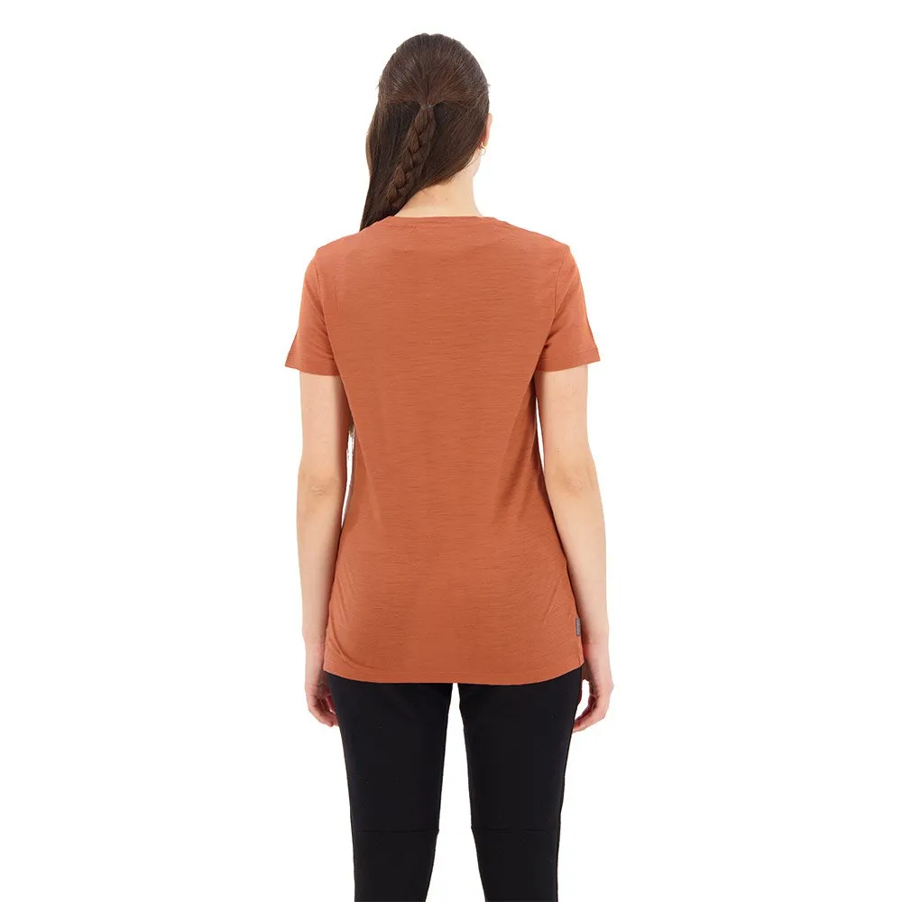 Icebreaker T-lite Ii Move To Natural Merino Kurzarm-t-shirt, Clay Icebreaker T-lite Ii Move To Natural Merino Kurzarm-t-shirt, Clay