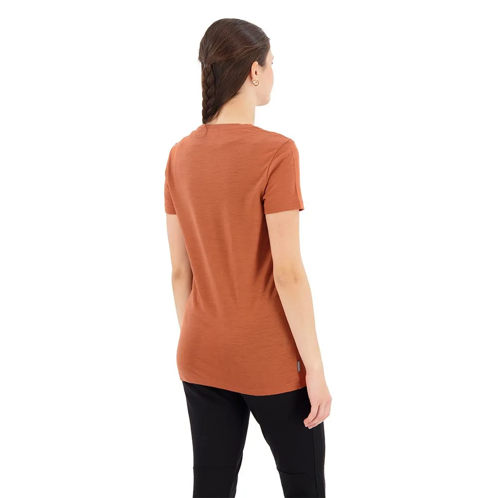 Icebreaker T-lite Ii Move To Natural Merino Kurzarm-t-shirt, Clay Icebreaker T-lite Ii Move To Natural Merino Kurzarm-t-shirt, Clay