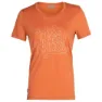 Icebreaker T-lite Ii Move To Natural Merino Kurzarm-t-shirt, Clay