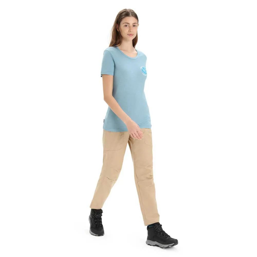 Icebreaker Tech Lite Ii Earth Kurzarm-t-shirt