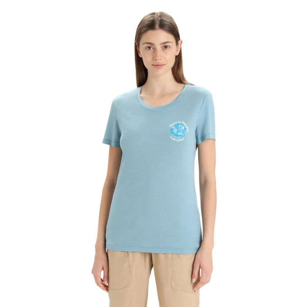 Icebreaker Tech Lite Ii Earth Kurzarm-t-shirt