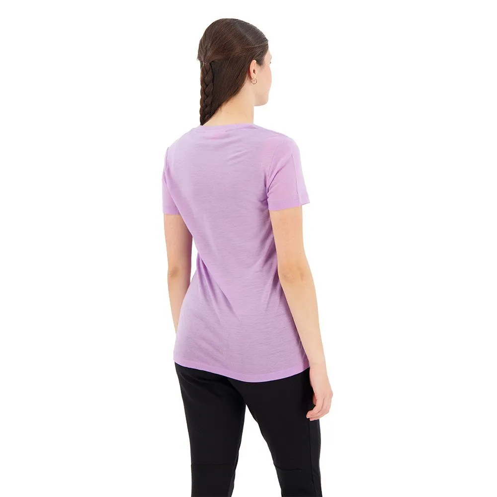 Icebreaker Tech Lite Ii Scoop Shapes Merino Kurzarm-t-shirt, Purple gaze Icebreaker Tech Lite Ii Scoop Shapes Merino Kurzarm-t-shirt, Purple gaze