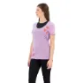 Icebreaker Tech Lite Ii Scoop Shapes Merino Kurzarm-t-shirt, Purple gaze