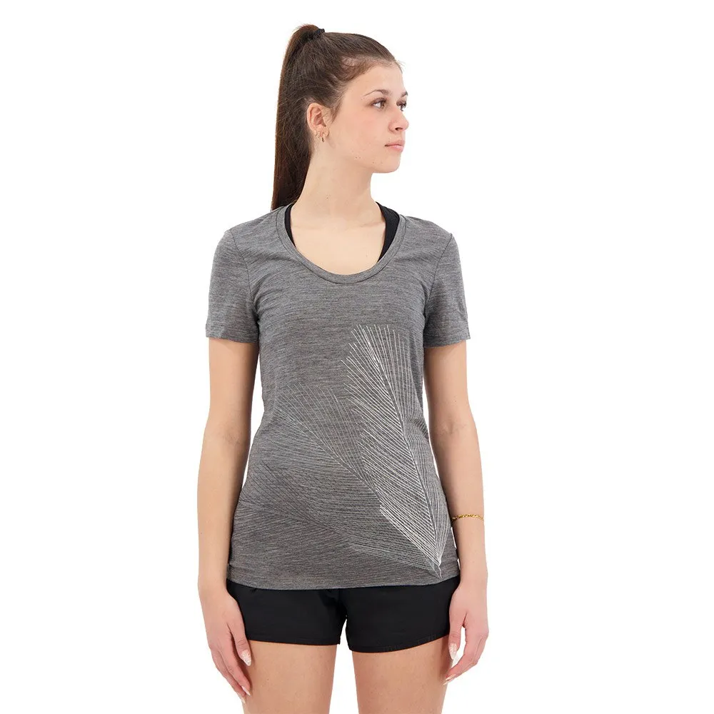 Icebreaker Tech Lite Ii Scoop Tee Plume Kurzarm-t-shirt, Gritstone hthr Icebreaker Tech Lite Ii Scoop Tee Plume Kurzarm-t-shirt, Gritstone hthr