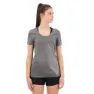 Icebreaker Tech Lite Ii Scoop Tee Plume Kurzarm-t-shirt, Gritstone hthr
