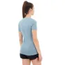 Icebreaker Tech Lite Ii Ss Scoop Tee Reflection Lines Kurzarm-t-shirt, Astral blue