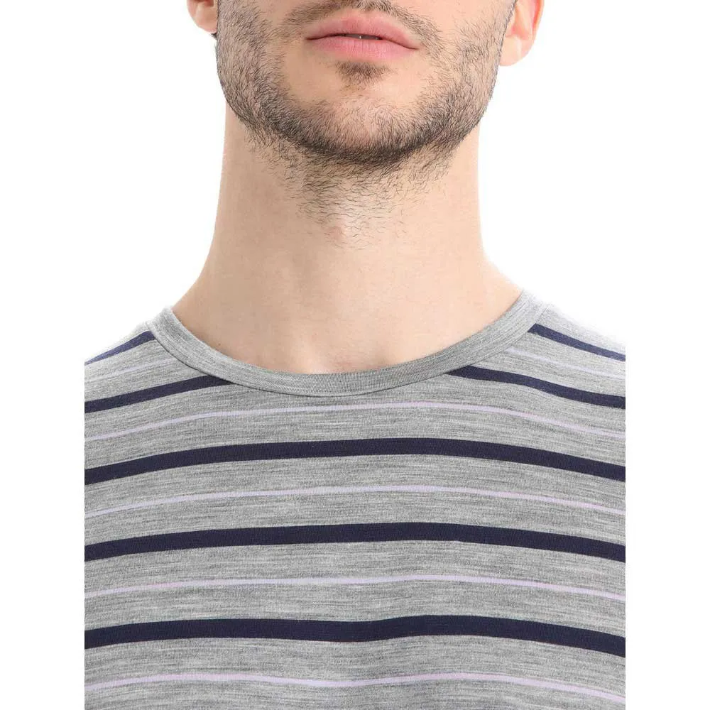 Icebreaker Wace Stipe Merino Kurzarm-t-shirt