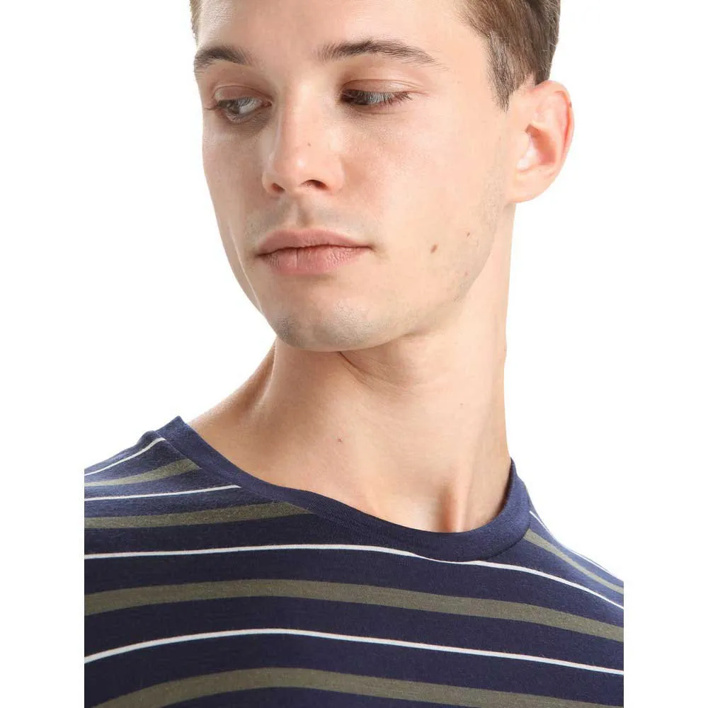 Icebreaker Wace Stipe Merino Kurzarm-t-shirt Icebreaker Wace Stipe Merino Kurzarm-t-shirt