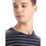 Icebreaker Wace Stipe Merino Kurzarm-t-shirt