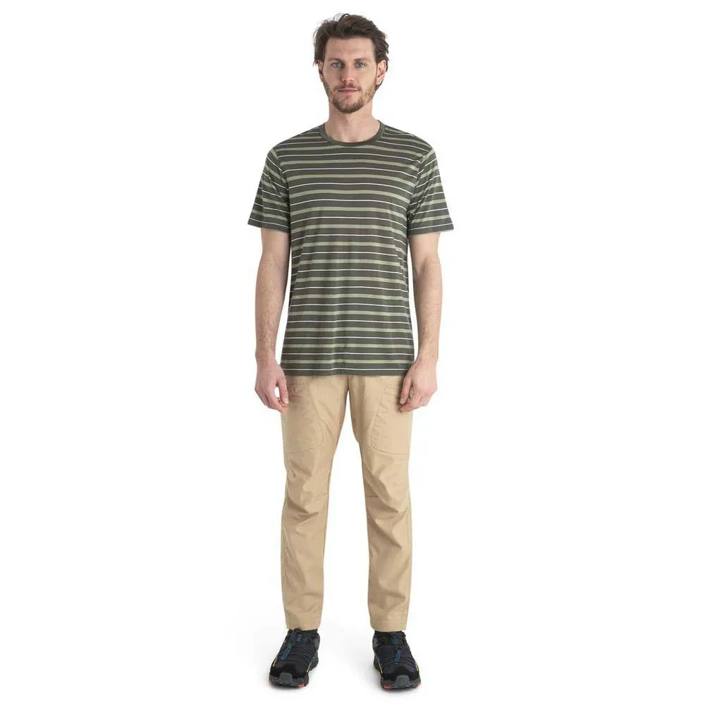 Icebreaker Wave Stripe Kurzarm-t-shirt Icebreaker Wave Stripe Kurzarm-t-shirt