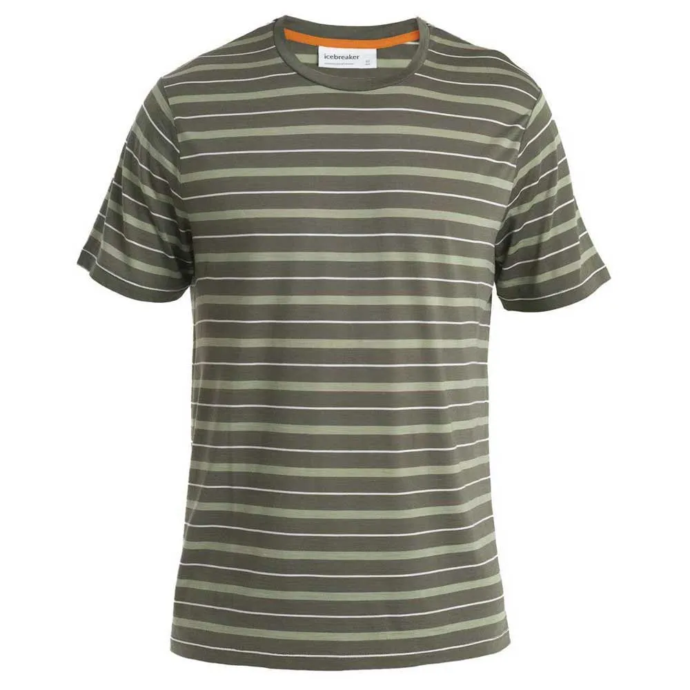 Icebreaker Wave Stripe Kurzarm-t-shirt Icebreaker Wave Stripe Kurzarm-t-shirt