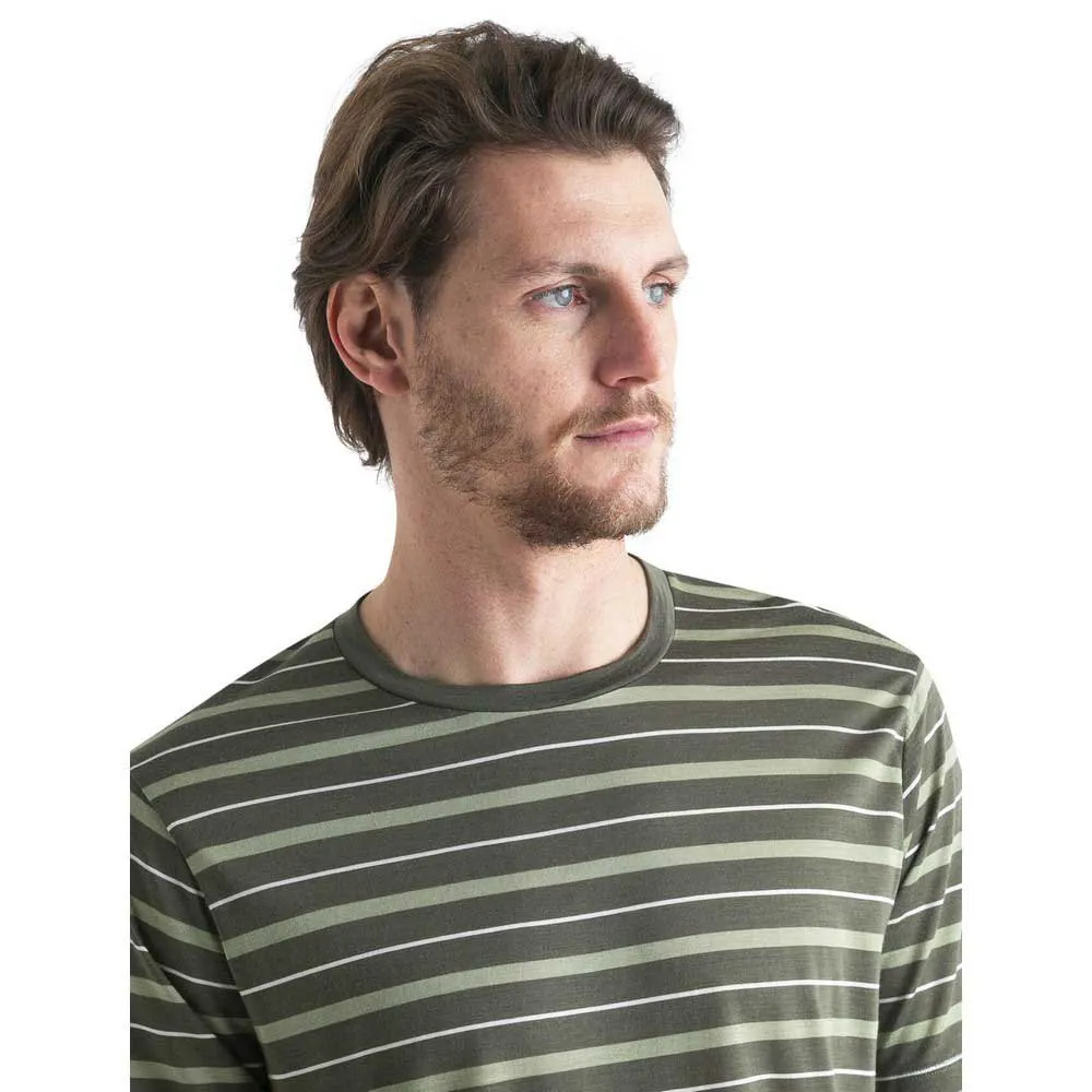Icebreaker Wave Stripe Kurzarm-t-shirt Icebreaker Wave Stripe Kurzarm-t-shirt